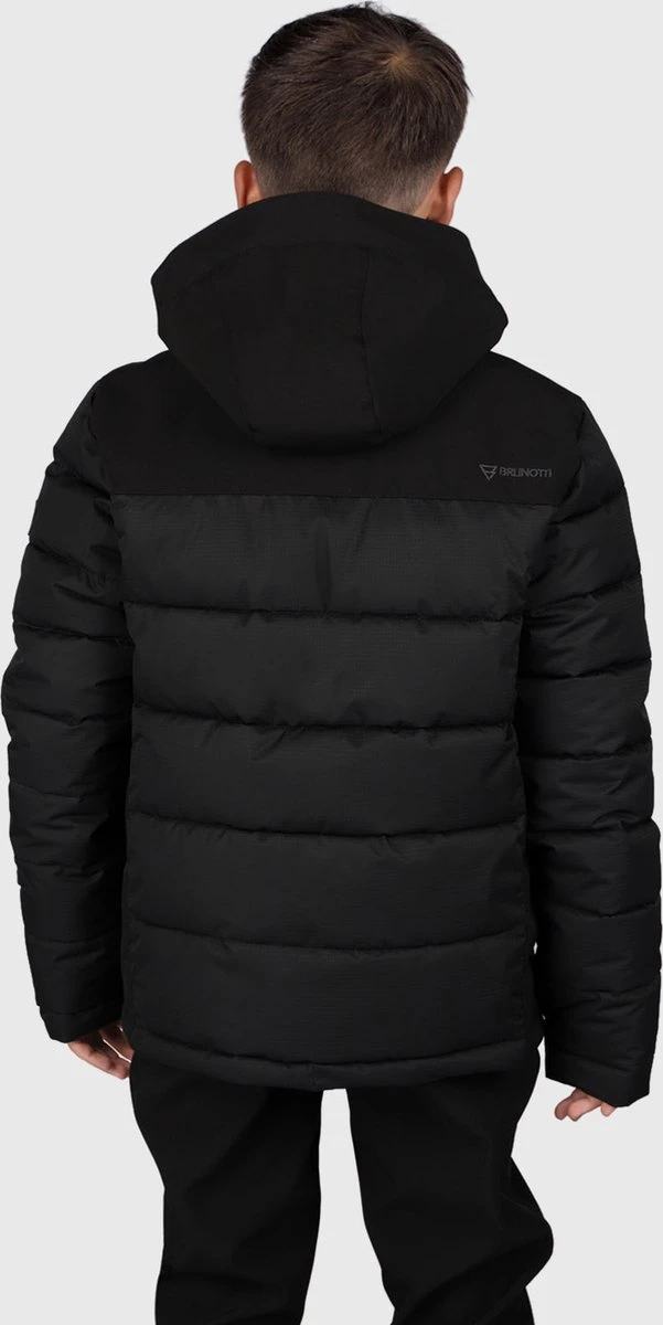 Brunotti Trymaily Jongens Wintersportjas Zwart - Maat 176 10 Brunotti Trymaily Jongens Wintersportjas Zwart - Maat 176 - Afbeelding 8