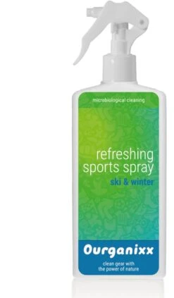 Ourganixx Skischoenen Spray - Verfrissende Spray Voor Skischoenen, Skikleding, Geurvreter - 250ml