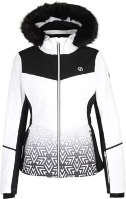 Dare 2b Dare2b - Iceglaze - Wintersportjas - Dames - Wit - Maat 34