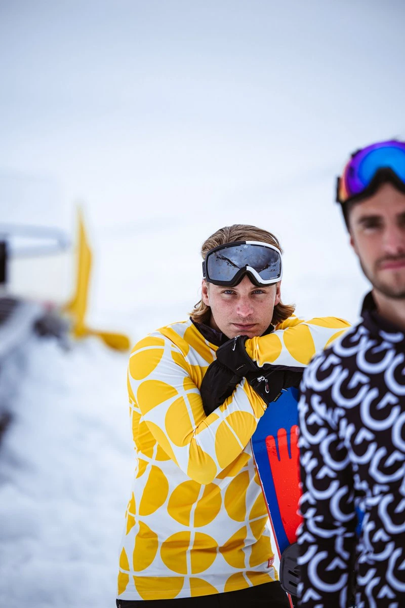 Gareth & Lucas Skipully The Six - Heren XL - 100% Gerecycled Polyester - Midlayer Sportshirt - Wintersport 8 Gareth & Lucas Skipully The Six - Heren XL - 100% Gerecycled Polyester - Midlayer Sportshirt - Wintersport - Afbeelding 6