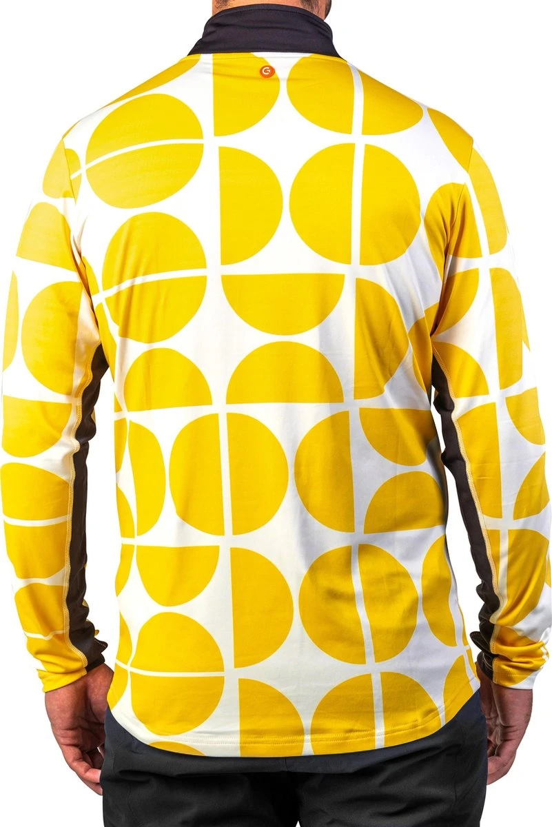 Gareth & Lucas Skipully The Six - Heren XL - 100% Gerecycled Polyester - Midlayer Sportshirt - Wintersport 4 Gareth & Lucas Skipully The Six - Heren XL - 100% Gerecycled Polyester - Midlayer Sportshirt - Wintersport - Afbeelding 2