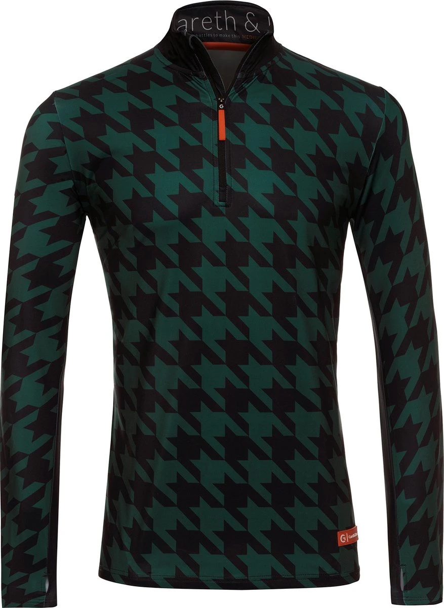 Gareth & Lucas Skipully The Sixteen - Heren S - 100% Gerecycled Polyester - Midlayer Sportshirt - Wintersport 3 Gareth & Lucas Skipully The Sixteen - Heren S - 100% Gerecycled Polyester - Midlayer Sportshirt - Wintersport