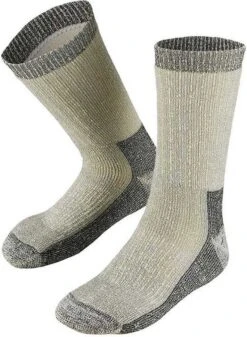 2-Pack Dikke Wollen Thermosokken Met Badstof Voering S5 - Unisex - Grijs - Maat 43-45 -SINNER || Brunotti || Barts Verkoop 879x1200