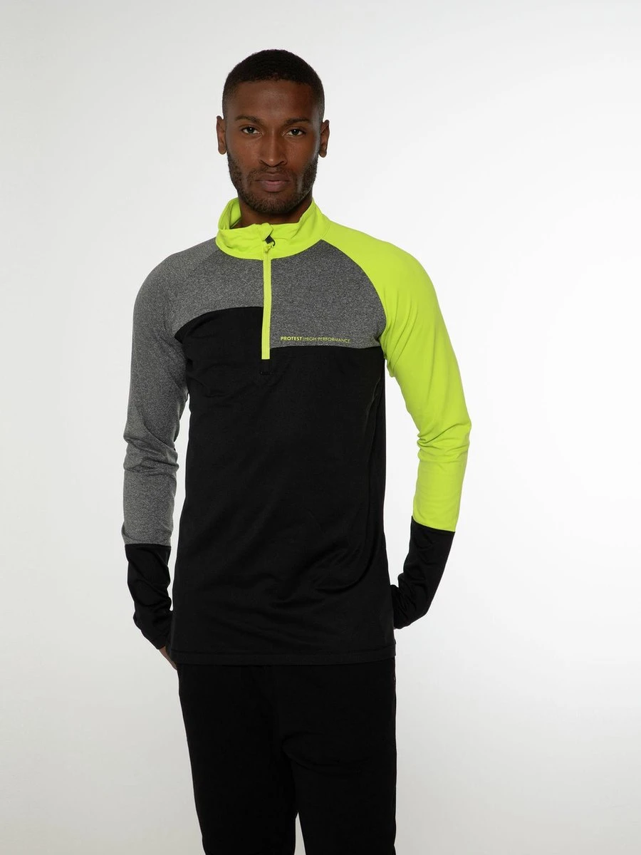 Protest Holdme 1/4 Fleece Heren - Maat S 9 Protest Holdme 1/4 Fleece Heren - Maat S - Afbeelding 7