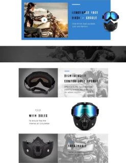 Merkloos Motor-Fiets-Scooter-Ski Bril & Masker I Anti-UV Lens I Zwart 9 Merkloos Motor-Fiets-Scooter-Ski Bril & Masker I Anti-UV Lens I Zwart -SINNER || Brunotti || Barts Verkoop 925x1200