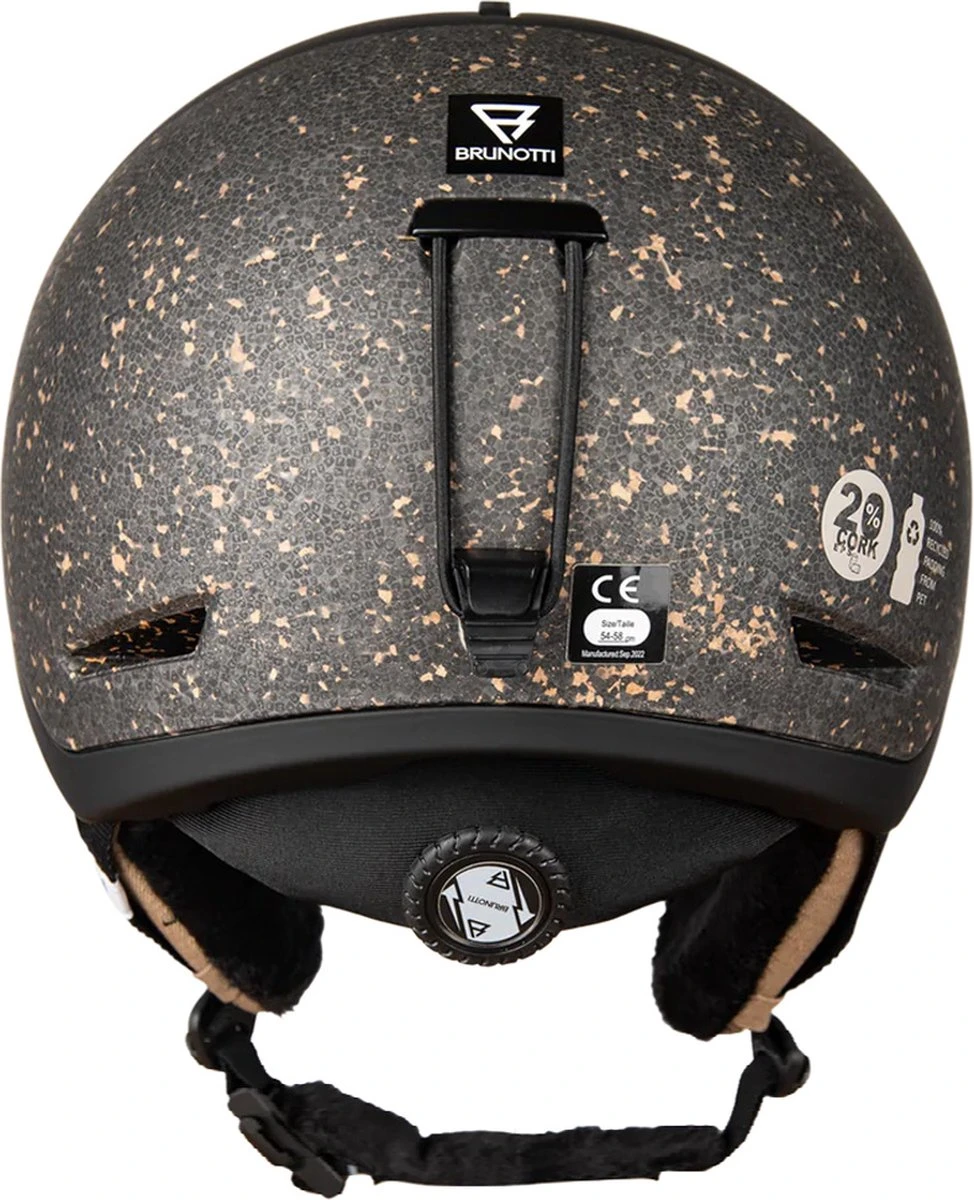 Brunotti Cork Unisex Snowhelmets Unisex Skihelm - Maat 54/58 8 Brunotti Cork Unisex Snowhelmets Unisex Skihelm - Maat 54/58 - Afbeelding 6